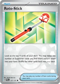 Roto-Stick Poke ball Holo 127